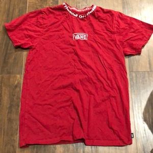 Red Vans T-shirt